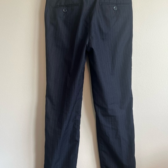 Classic Black Pinstripe Boys Suit size 10 - Picture 8 of 10